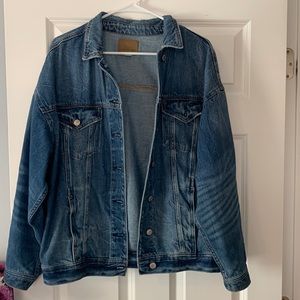 oversized jean jacket